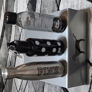 VS PINK WATER BOTTLES BUNDLE